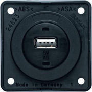 Berker USB Charging Point Anthracite W4 - UK Camping And Leisure
