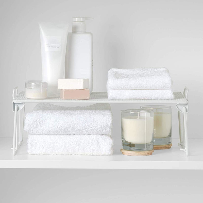 White Stackable Shelf 2092 Rayen - UK Camping And Leisure