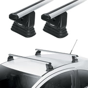 Summit SUP-A203 Premium Aluminium Multi-Fit Roof Bars, Lockable, Set of 2 Summit - UK Camping And Leisure