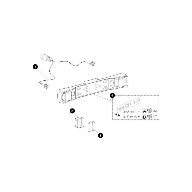 Thule 7 Pin Cable Connector 1500051162