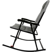 Leisurewize Foldable Rocking Chair Padded Outdoor Rocker with Armrests LW728 - Image 3 of 6 | UK Camping and Leisure