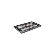 Crespo Table AP/246-M-89 Black 101 x 65cm Crespo - UK Camping And Leisure