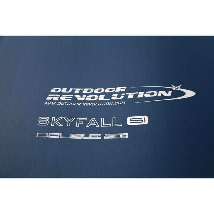 Outdoor Revolution Sky Fall Double 200mm Self Inflating Mat Outdoor Revolution - UK Camping And Leisure
