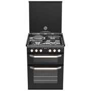 Thetford K1520 Dual Fuel Cooker 3 Gas Burners 1 Electric Hotplate w/ Grill, 12 Volt IGN & Lid Shut-Off (SCK42199-SP) Thetford - UK Camping And Leisure