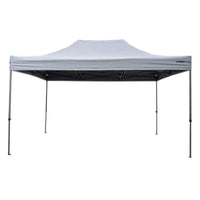 Louisiana Pop Up Folding Pavillion Gazebo in grey (300 x 450cm)