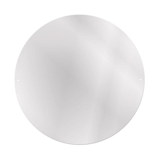 Round Glass Mirror Pre-Drilled With Fixings 400mm x 4mm SupaHome - UK Camping And Leisure