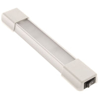 Uno 165 Switched LED Light Grey Surface Mount