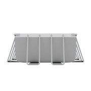Dellonda Steel Frame Rectangular Swimming Pool - Step Ladder & Filter Pump 21ft Dellonda - UK Camping And Leisure