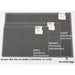 Nicoman Grey Spaghetti Mat 40X60 6040RWGREY Nicoman - UK Camping And Leisure