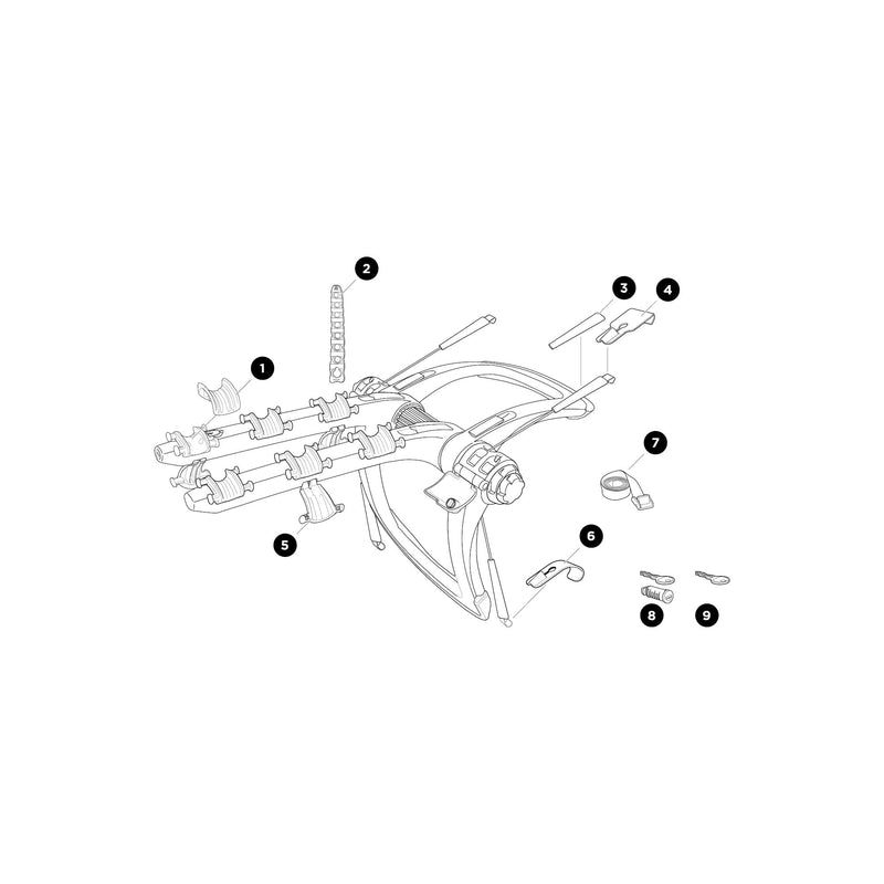 Thule Anti-Sway Bike Carrier 1500052450