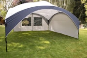 Coleman Fastpitch Event Shelter Pro L Sunwall with Door | lightweight, UV protection, fire retardant, garden