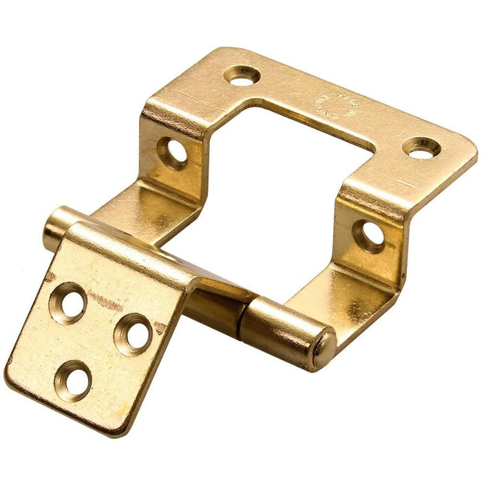 Double Cranked Hinge Brass AG - UK Camping And Leisure