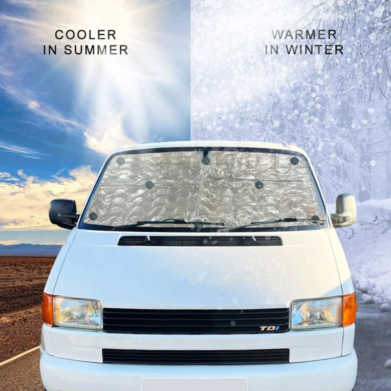 Olpro VW T4 Internal Silver Blind Set - Thermal 3 Piece