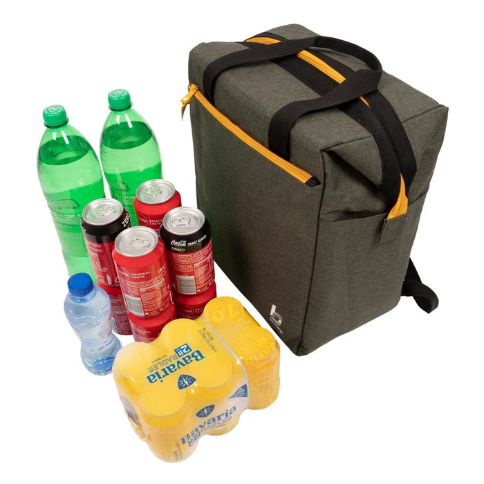 Bo-Camp Industrial Collection Cooler Backpack Green 22L Bo-Camp - UK Camping And Leisure