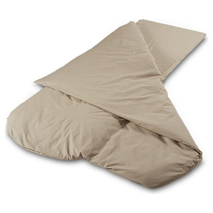 Duvalay Cappuccino Sleeping Bag, 4 5g Tog, Snug & Warm