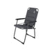 Bo-Camp Chair Copa Rio Air M Padded Aluminium Grey Bo-Camp - UK Camping And Leisure