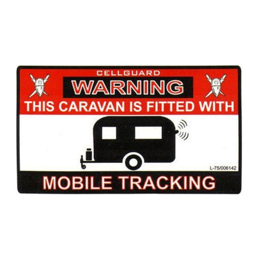 Tracking Fitted Sticker for Caravan W4 - UK Camping And Leisure