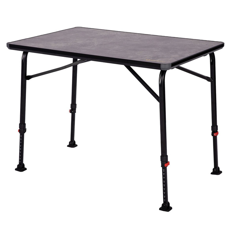 Quest Elite Rutland Lightcomb Black Marble Camping Table Quest - UK Camping And Leisure