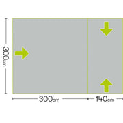 Quest Kestral Poled Drive Away Tailgate Campervan Awning (T5,6,6.1) Quest Leisure - UK Camping And Leisure