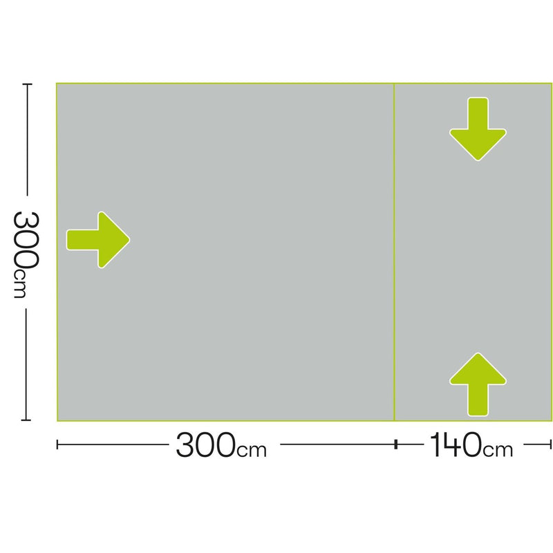 Quest Kestral Poled Drive Away Tailgate Campervan Awning (T5,6,6.1) Quest Leisure - UK Camping And Leisure