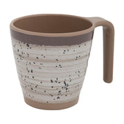 Bo-Camp Mug Halo M Melamine 4 Pieces Beige Bo-Camp - UK Camping And Leisure