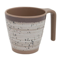 Bo-Camp Mug Halo M Melamine 4 Pieces Beige