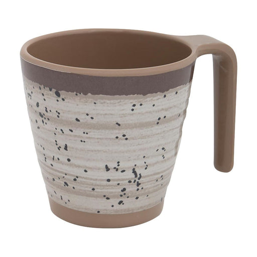 Bo-Camp Mug Halo M Melamine 4 Pieces Beige Bo-Camp - UK Camping And Leisure