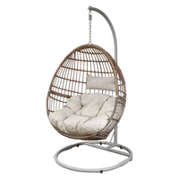 Dellonda Single Swinging Egg Chair with Cushion DG60