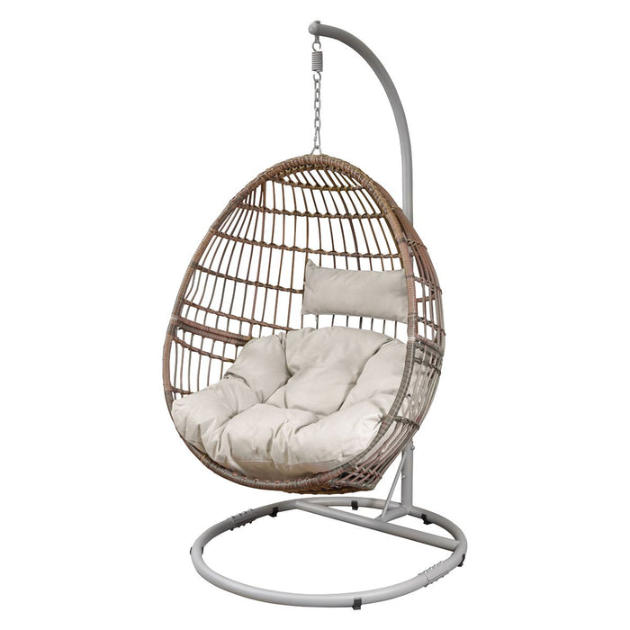 Dellonda Single Swinging Egg Chair with Cushion DG60 Dellonda - UK Camping And Leisure