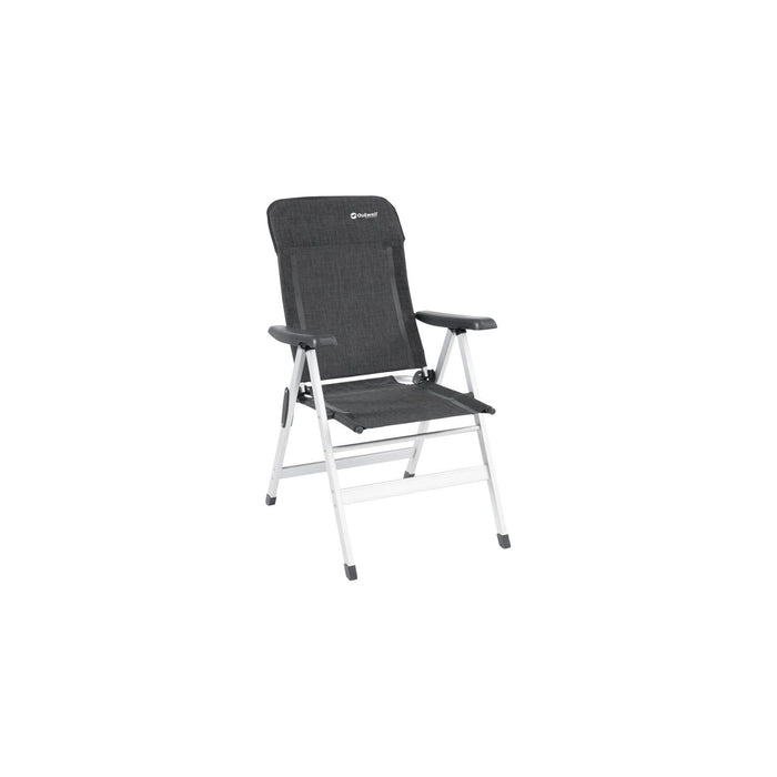 Outwell Ontario Adjustable Folding Camping Caravan Motorhome Chair Charcoal