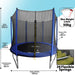 Dellonda 6ft Heavy-Duty Outdoor Trampoline with Safety Enclosure Net Dellonda - UK Camping And Leisure