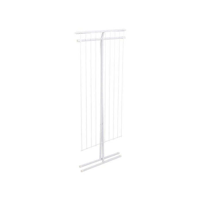 Bo-Camp Drying Rack Compact Steel Scissor Model White 9M Bo-Camp - UK Camping And Leisure