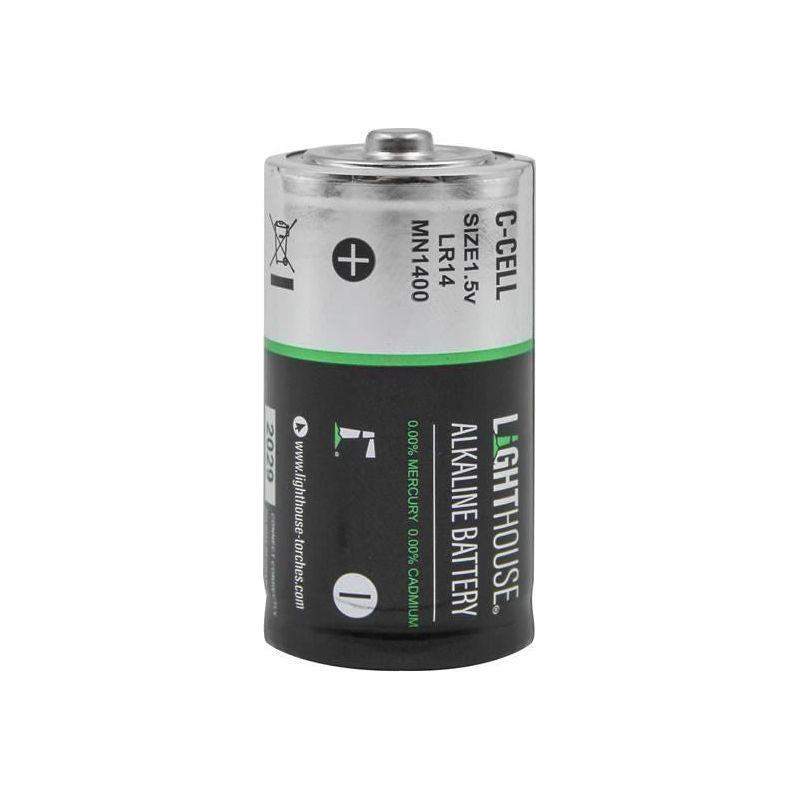 Lighthouse C LR14 Alkaline Batteries 6200 mAh (Pack 2) Lighthouse - UK Camping And Leisure