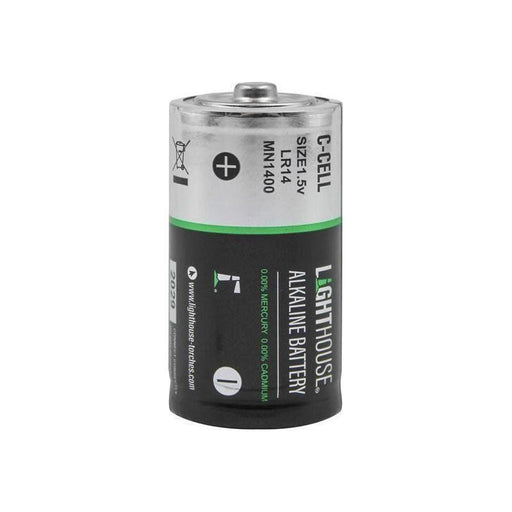 Lighthouse C LR14 Alkaline Batteries 6200 mAh (Pack 2) Lighthouse - UK Camping And Leisure