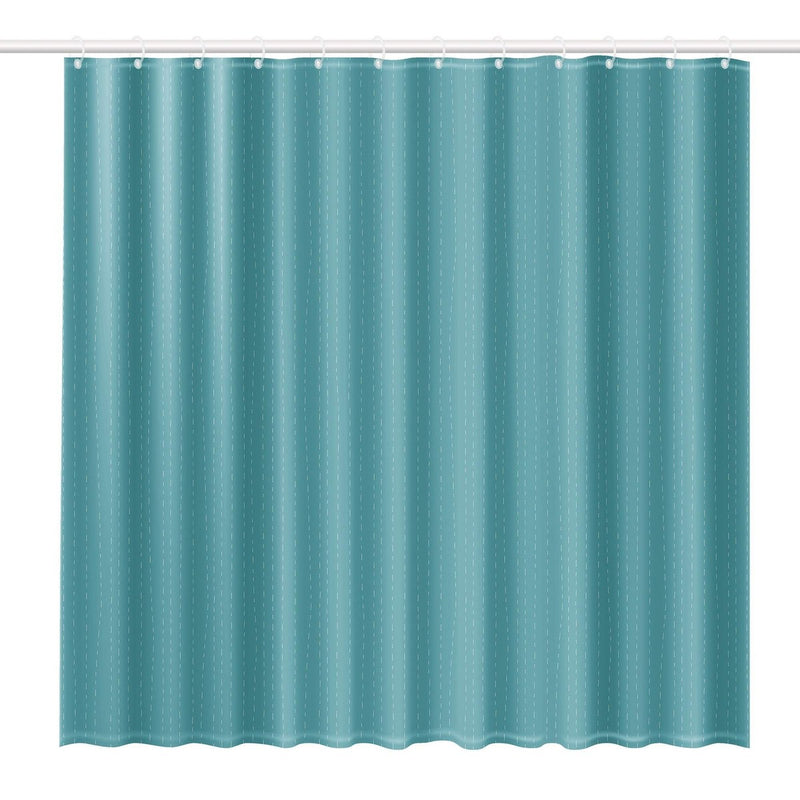 Shower Curtain Green Dash 2349 Rayen - UK Camping And Leisure