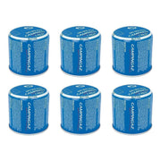 6x Campingaz C206 Butane Gas Cartridge Lock System 190g Camping Outdoors Campingaz - UK Camping And Leisure