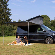 Fiamma F43van 270 Awning Deep Black - Royal Grey Fabric (08833A02R) - View 3