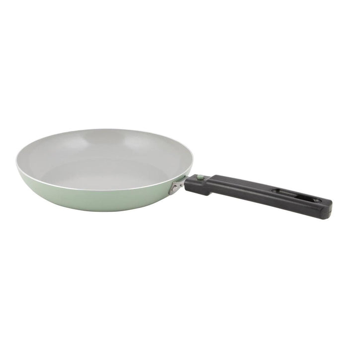 Bo-Camp Frying Pan Sprint Removable Handle Green Dia 24cm Bo-Camp - UK Camping And Leisure