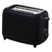 Scotsman low wattage black toaster (2 slice) K0036B Scotsman - UK Camping And Leisure