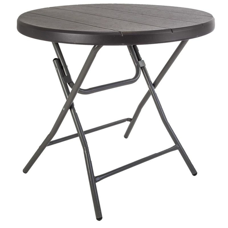 Quest Jet Stream Fairfield round Folding Camping Table Quest - UK Camping And Leisure