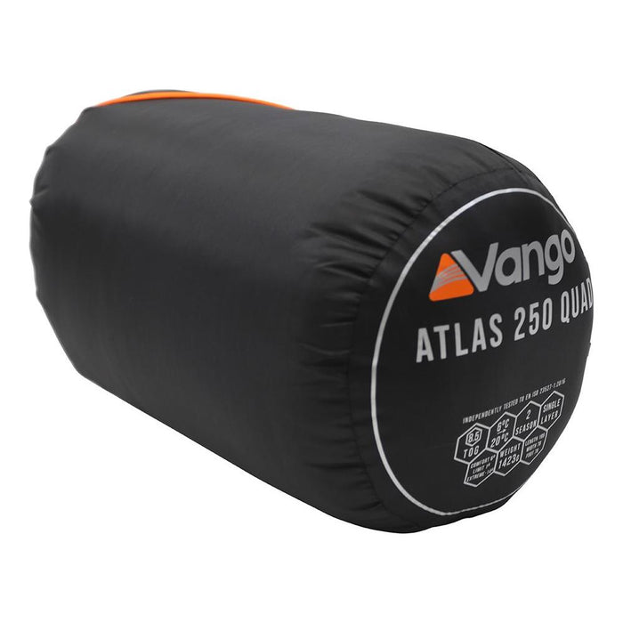 Vango Atlas 250 Quad Sleeping Bag Black