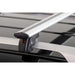 Menabo Jackson Silver Raised Rail Roof Bars (90kg Max.) Menabo - UK Camping And Leisure