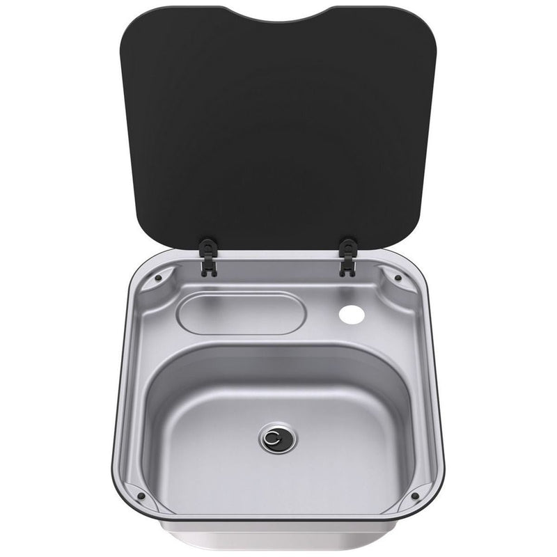 Thetford Series 34 Sink with Glass Lid, 400mm x 445mm Thetford - UK Camping And Leisure