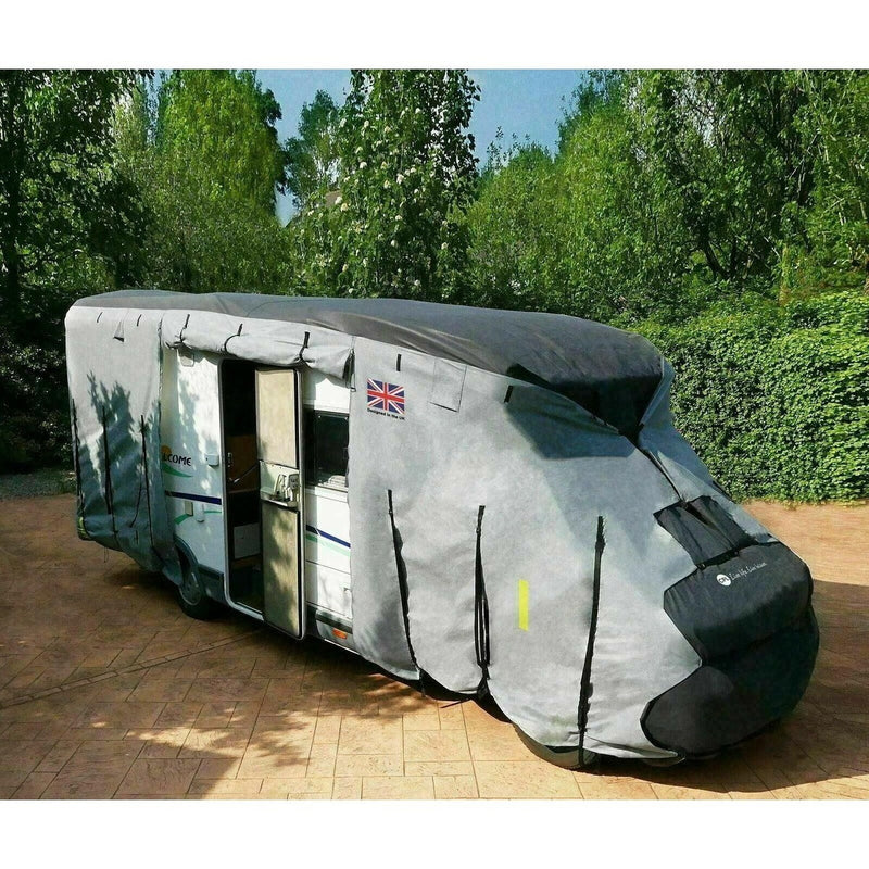 Motorhome Cover 4 Ply Premium Waterproof Breathable From 7.0M To 7.5M Crusader - UK Camping And Leisure