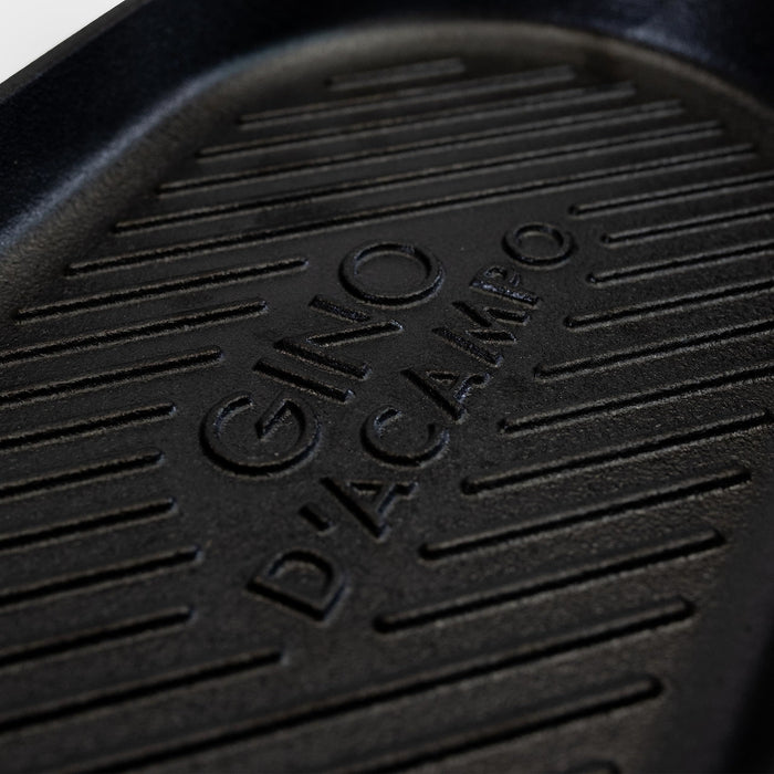 Cast Iron Griddle Pan GP090101 Gino D'Acampo - UK Camping And Leisure