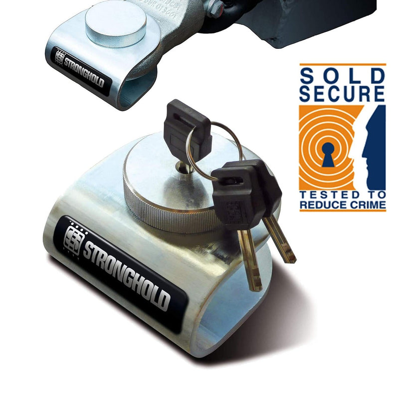 Plant Trailer Towing Eye Lock 40 / 50mm, Stronghold, Insurance Approved - View 5