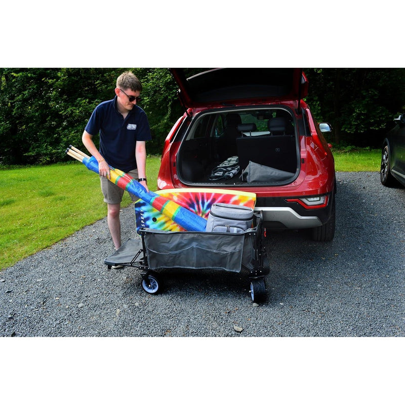 Maypole Easy Load Camping Cart XL Pull Along Trolley 150L Capacity Maypole - UK Camping And Leisure