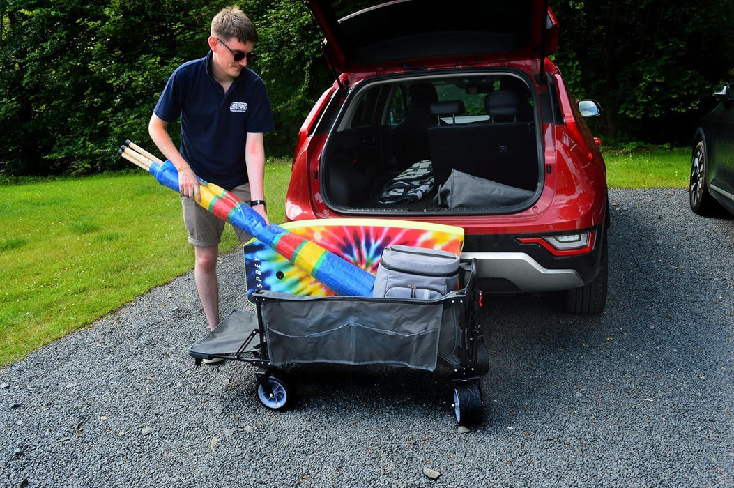 Maypole Easy Load Camping Cart XL Pull Along Trolley 150L Capacity Maypole - UK Camping And Leisure