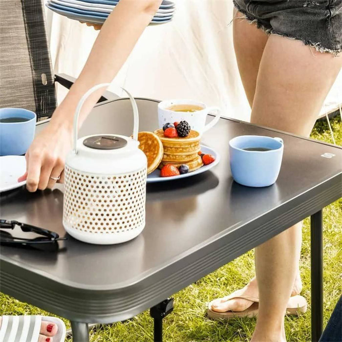 Travellife Alba Table Alu Grey 80 2129270 Travellife - UK Camping And Leisure