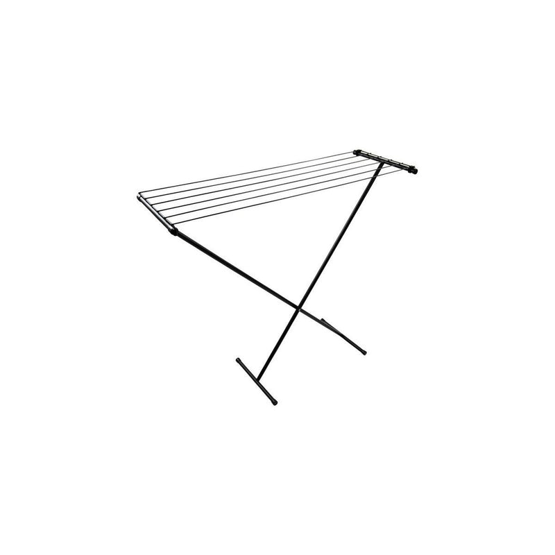 Bo-Camp Drying Rack Compact Steel Scissor Model Black 5.5M Bo-Camp - UK Camping And Leisure